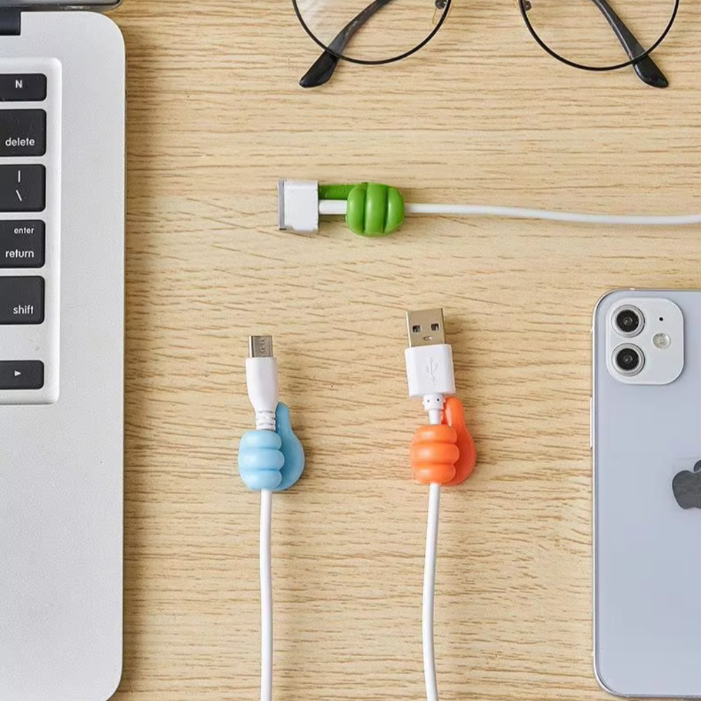 GlideHold® StickyGrips 1+1 GRATIS: Multifunctionele Kabel Management Muur Organisator Sticky Grips