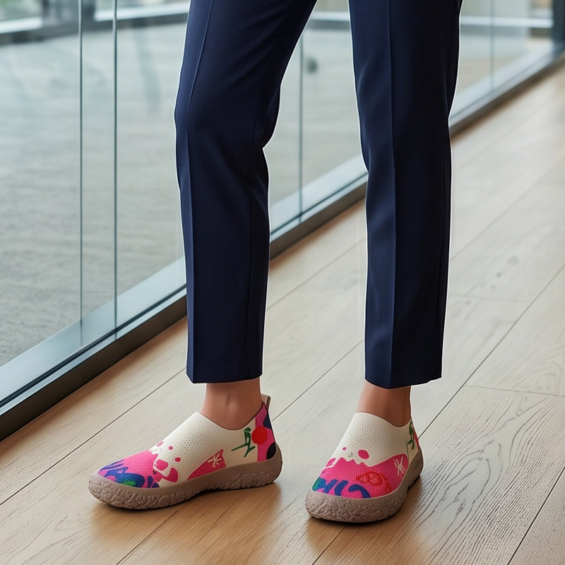 Happy™ SlipShoes: Modieuze Lichtgewicht Instap Schoenen Voor Vrouwen