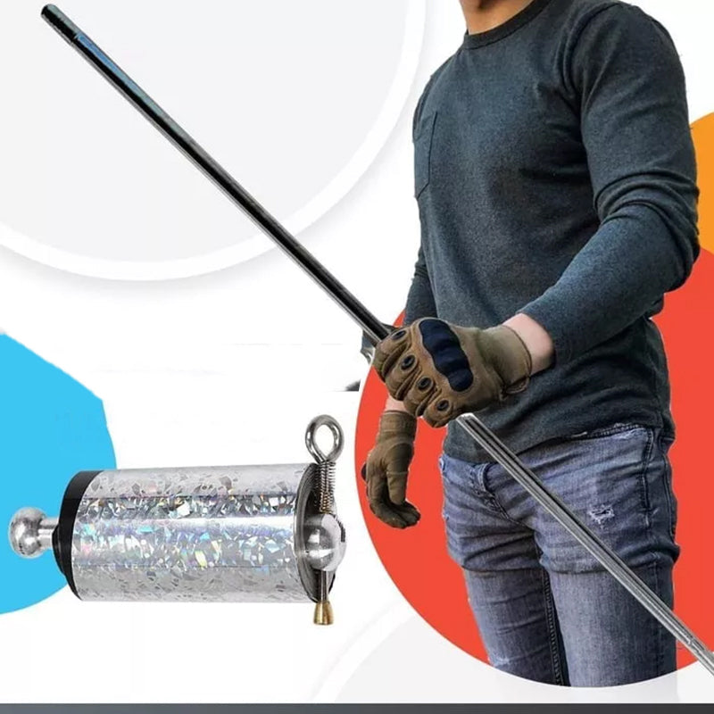 DefenseStick - Intrekbare Telescopische Metalen Verdedigings Staaf