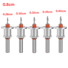 DrillBits - Premium Nauwkeurige Verstelbare Verzonken Boorbits Set
