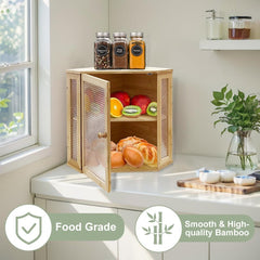 UltiFurni® CornerCabinet: Ruimtebesparende Slimme Voorraadkast
