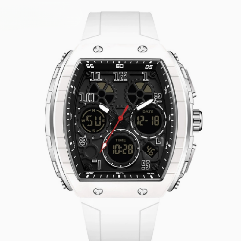 PrecisionWatch - Stijlvolle Digitale Chronograaf Sport Precisie Horloge