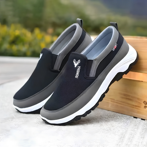 Happy™ EasyShoes: Mannen Stijlvolle Casual Comfortabele Uitglijden-Op Boot Gemakkelijk Schoenen
