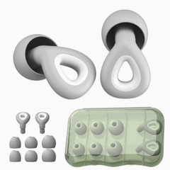ReusableEarplugs ™ 1+1 GRATIS: Comfortabele Geluidsdempende Herbruikbare Oordopjes