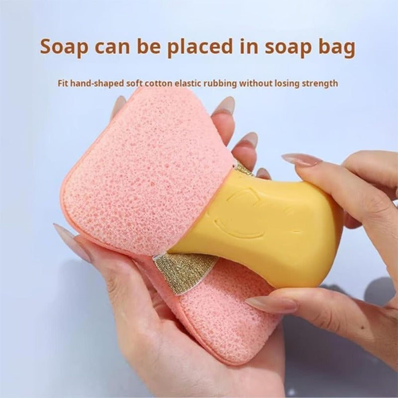 ExfoliatorSponge 1+1 GRATIS: Bad Zeep Besparing Lichaam Douche Peeling Spons
