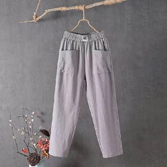 Icone™ LoosePants: Hoge Taille, Losse, Relaxte Elke Dag Broek