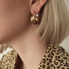Jewelance™ LuxeHoops 1+1 GRATIS: Luxe Minimalistische Elegante Mode Hoepel Oorbellen