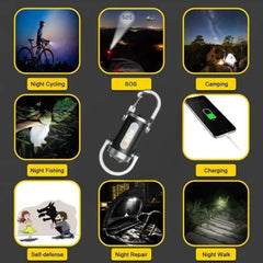 Ledsen™ KeychainFlashlight 1+1 GRATIS - Krachtige Pocket LED Sleutelhanger Zaklamp