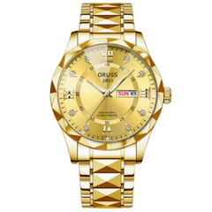 LuminousWatch: Luxe Mode Luminous Horloge Voor Mannen