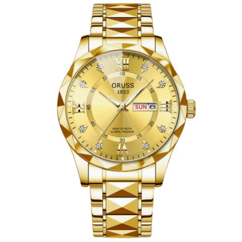 LuminousWatch: Luxe Mode Luminous Horloge Voor Mannen