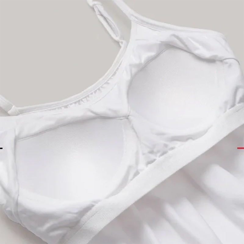 Icone™ PaddedTank: Dames Losvallende Gewatteerde Tanktop
