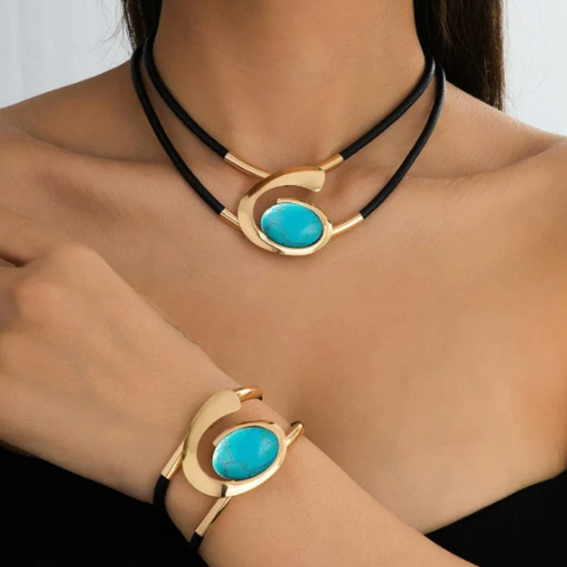 Jewelance™ SpiralNecklace 1+1 GRATIS: Vintage Boheemse Spiraal Ketting En Armband