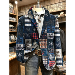 Icone™ VintageJacket: Stijlvol Heren Casual Klassiek Vintage Jas