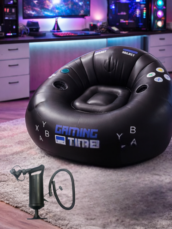 InflatableSeat: Gemakkelijk Opbergen Gezellig Draagbaar Gamen Opblaasbaar Zitting