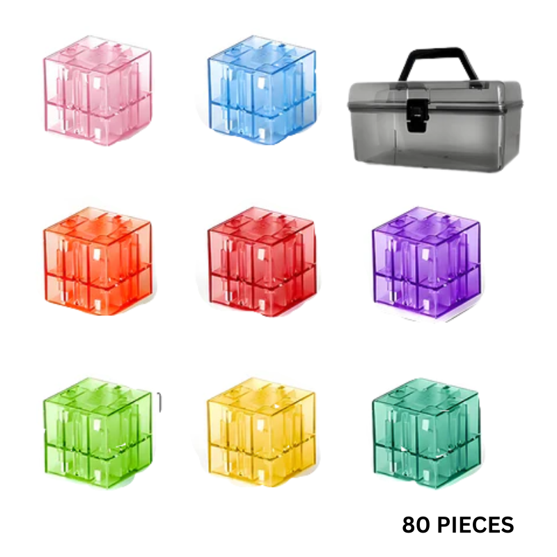 Kletshuts™ MagnetBlock - Sterke Magnetische Bouwblok Set Voor Kinderen