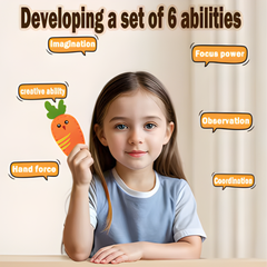 Kletshuts™ SewingCraft 1+1 GRATIS: DIY Dier Naaiset Kit Kinderen Creatief Knutselen Set
