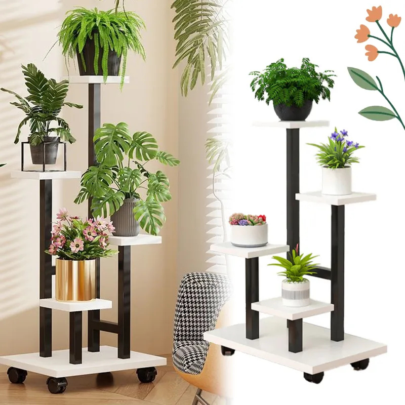 Globetrek° PlantStand: Ruimtebesparende Multi-Tier Plantdisplaystand