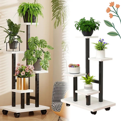 Globetrek° PlantStand: Ruimtebesparende Multi-Tier Plantdisplaystand