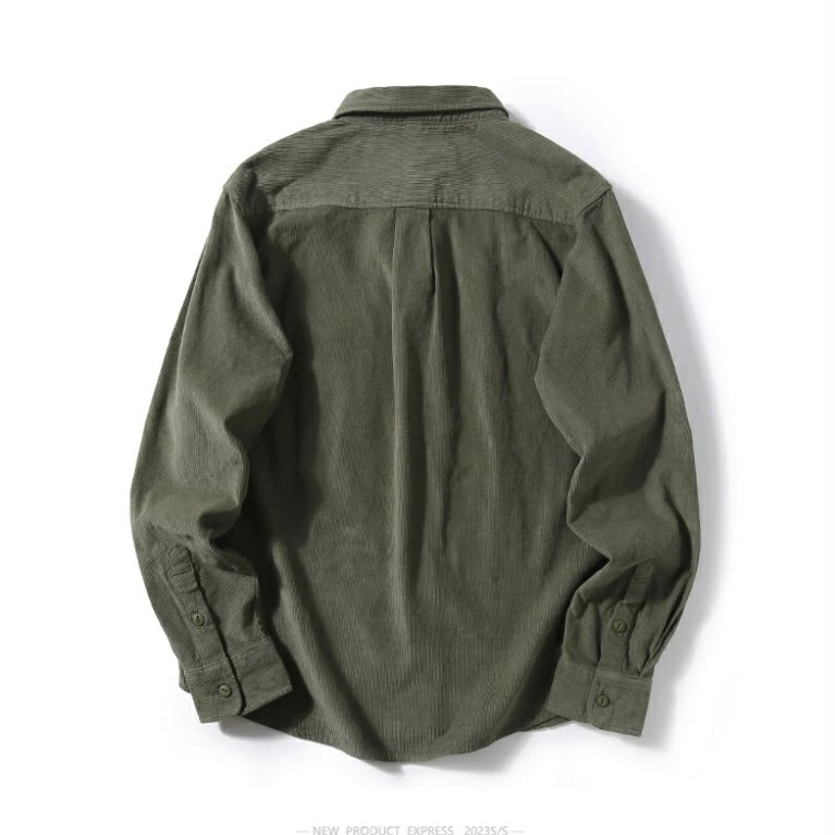 Icone™ CozyShirt: Middelgewicht Geborsteld Nut Zak Gezellig Shirt