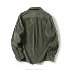Icone™ CozyShirt: Middelgewicht Geborsteld Nut Zak Gezellig Shirt