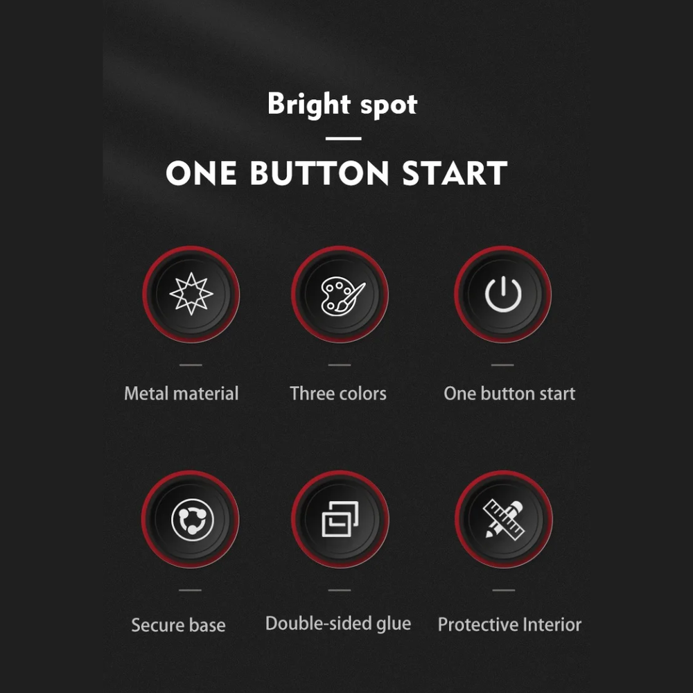 JoystickLever 1+1 GRATIS: Automotive Motor Start Stop Joystick Hendel