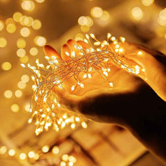 Ledsen™ FairyLights: Stralend Vuurwerk Draad LED Snoer Fee Lichten