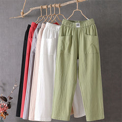 Icone™ LoosePants: Hoge Taille, Losse, Relaxte Elke Dag Broek