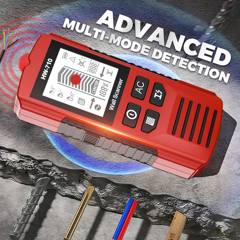 MultiDetector: Multi-Functie Eenvoudig Te Gebruiken Metaaldetector En Wandscanner
