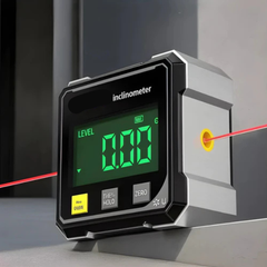 Globetrek° DigitalInclinometer: Digitaal Magnetisch Zijden Laser-Hellingsmeter