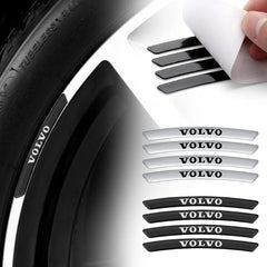WheelDecals 1+1 GRATIS - Eenvoudig Toepasbare Wielstickers Auto Logo Velgen Stickers