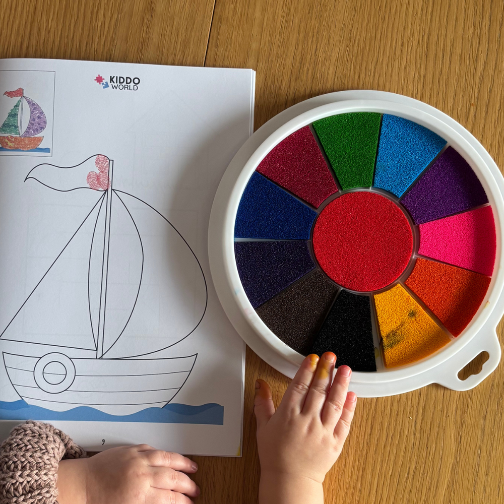 Kletshuts™ WheelPaint 1+1 GRATIS - Wasbare Wielenverf Pad Voor Kinderen