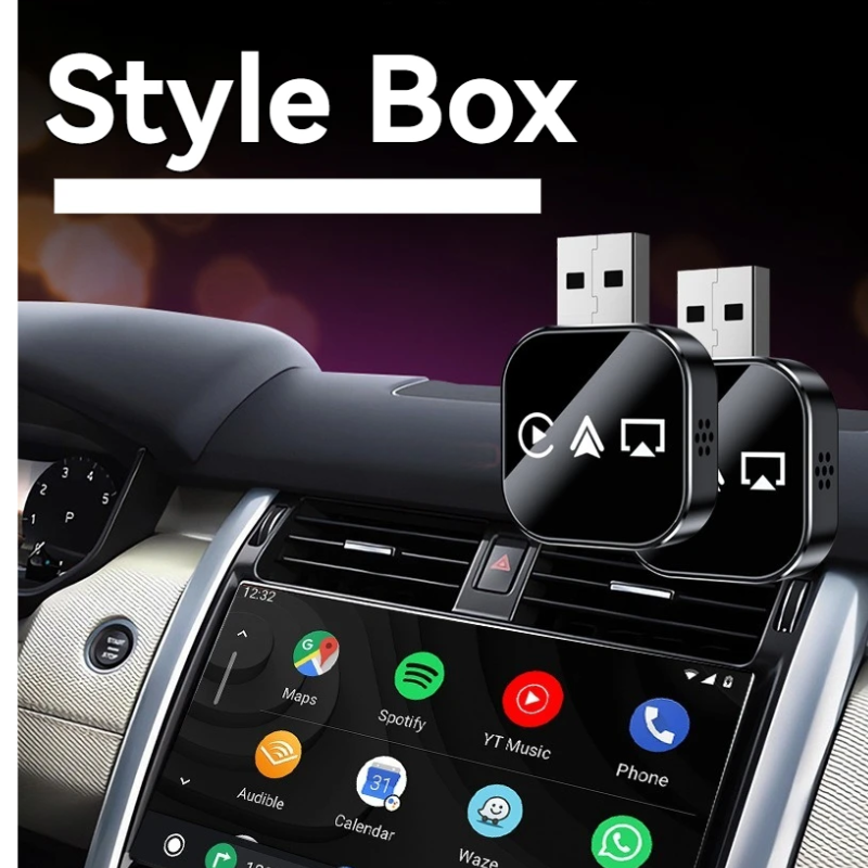 SmartPlug™ – Universeel Slim Stekker Draadloos CarPlay En Android Auto Adapter