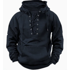 Icone™ LaceJacket: Heren Mode Toevallig Capuchon Kant Jasje