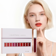 MatteLipstick - Langdurige Vloeibare Matte Lippenstift Set