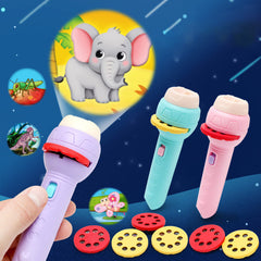 Kletshuts™ FlashlightProjector: Magische Verhaaltjestijd Zaklampprojector Voor Kinderen