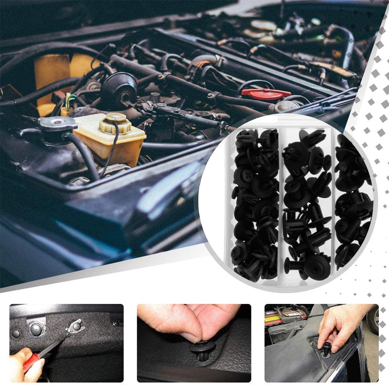 CarClips 1+1 GRATIS – Universele Gebruik Zwaar Uitgevoerd Auto Reparatie Clips