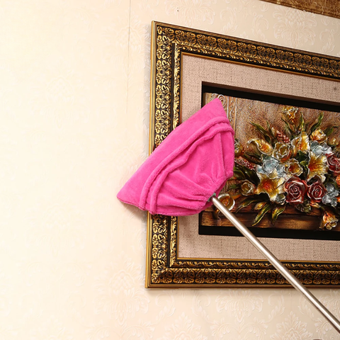 Cleaner Pro° BroomCover 2+2 GRATIS: Multifunctionele Wasbare Stofdoek Broom Cover