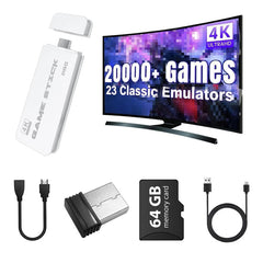 Kletshuts™ MiniConsole: Plug And Play HDMI Dual Controllers Mini Retro Gaming Console