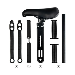 RideSeat - Comfortabele Ergonomische Fietsstoel Rijden Kinderen