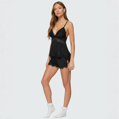 Icone™ LaceSet: Zacht Comfortabel Elegant Twee Delige Kant Set