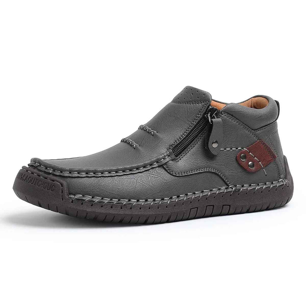 Happy™ ClassyBoots: Heren Stijlvol Gemakkelijk Instapper Retro Stijlvol Laarzen