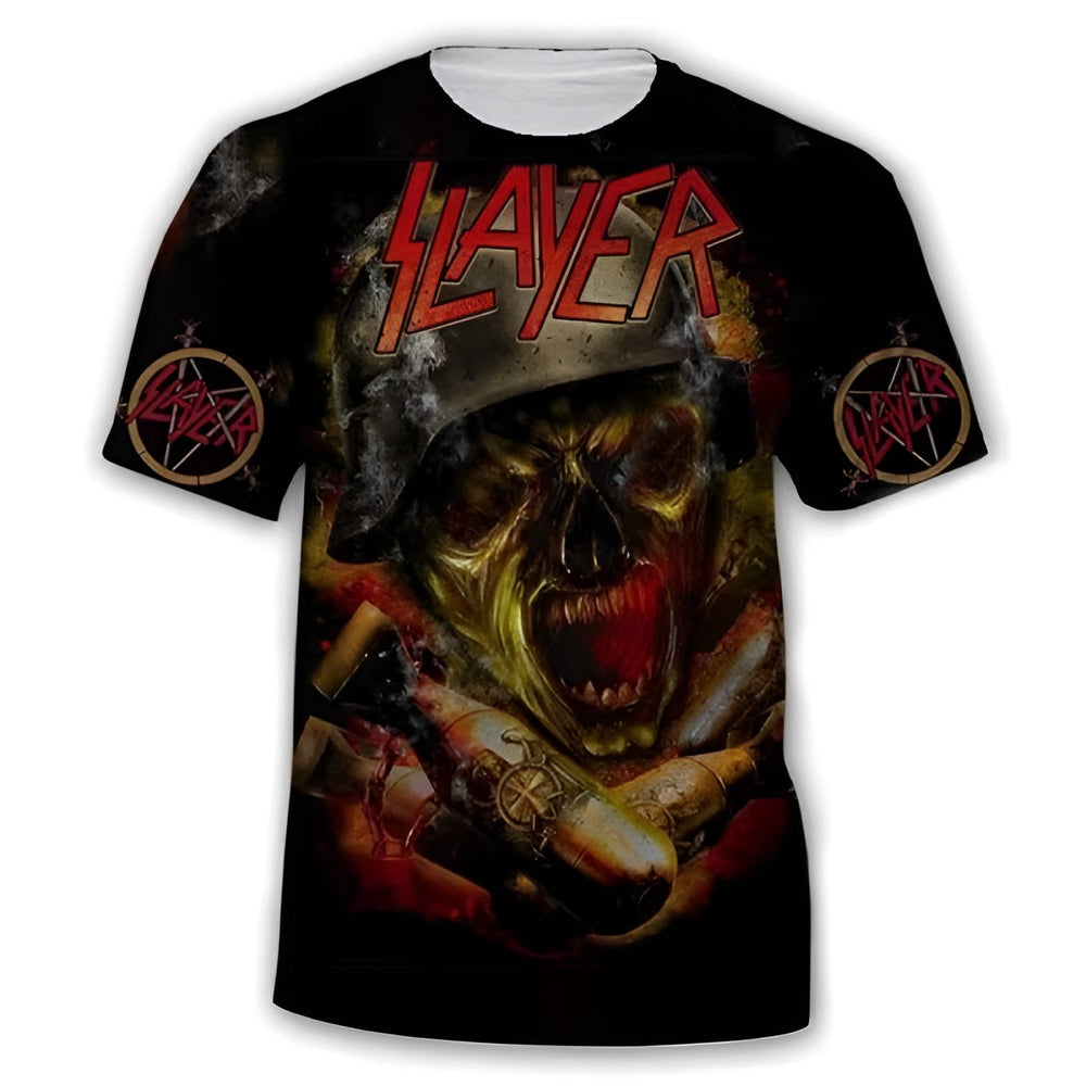 Icone™ SlayerShirt: Ultieme Comfort Moderne Pasvorm Dagelijks Slayer Shirt