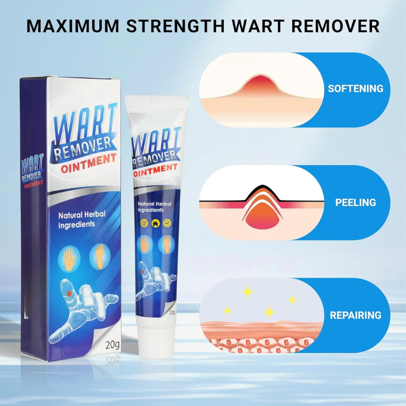 WartRemover 1+1 GRATIS: Veilige Huid Wrat Ointment Verwijderaar