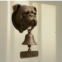 DogDoorbell – Charmante Rustieke En Vintage Stijl Decor Welkom Thuis Honddeurbel