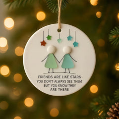 FriendshipOrnament: Charmant Betekenisvol Aandenken Vriendschap Ornament