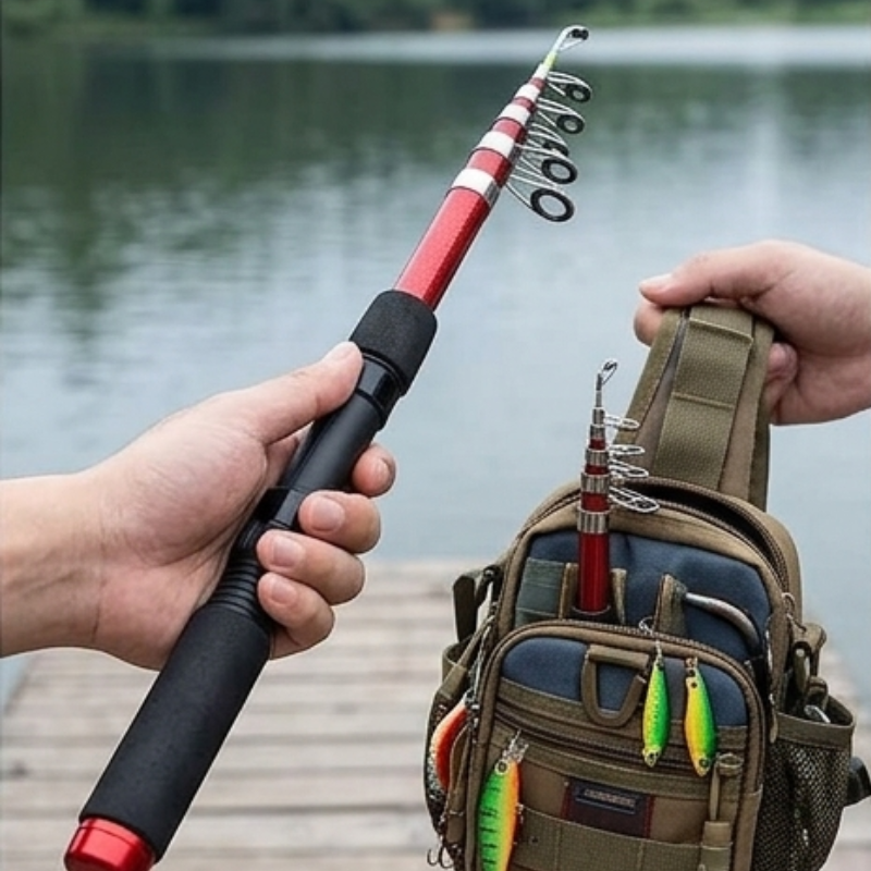 CompactRod™ – Compact Telescoop Reisvisstok