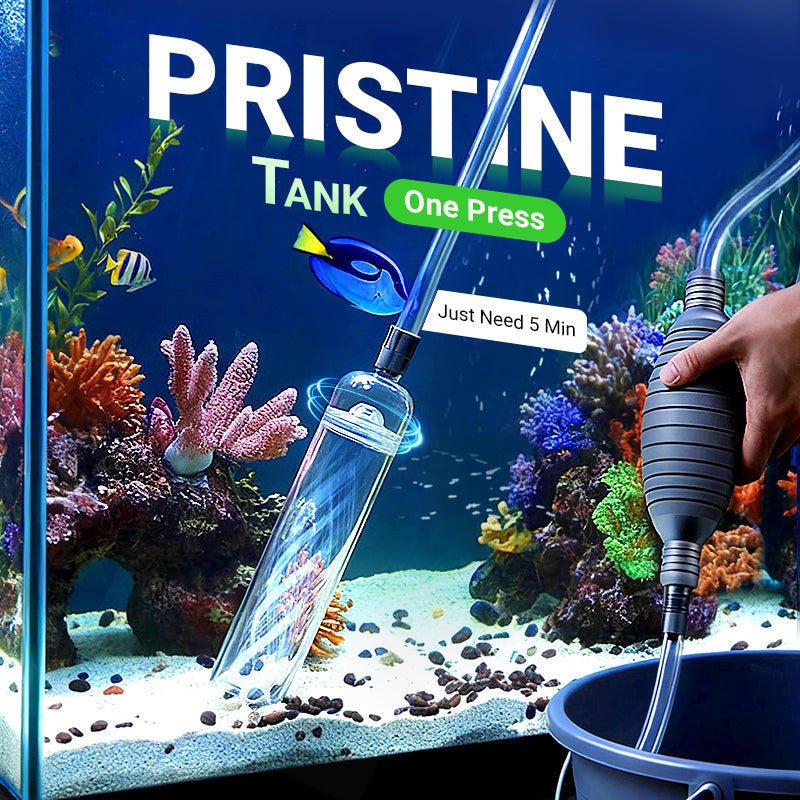 Cleaner Pro° AquariumVacuum: Eenvoudig Te Gebruiken Aquariumstofzuiger Voor Onderhoud