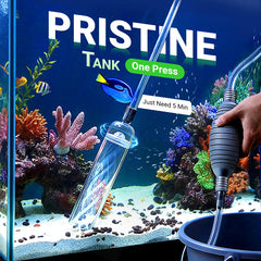 Cleaner Pro° AquariumVacuum: Eenvoudig Te Gebruiken Aquariumstofzuiger Voor Onderhoud