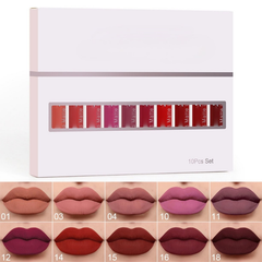 MatteLipstick - Langdurige Vloeibare Matte Lippenstift Set