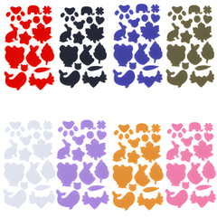 FabricPatches 1+1 GRATIS: Decoratieve Kleefmiddel Gat Lapje Reparatie Stoffen Pleisters